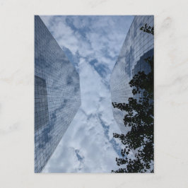 Reflections of New York Postcard – Brooklyn bridge ポストカード