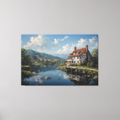 Reflections of Silence キャンバスプリント (正面)