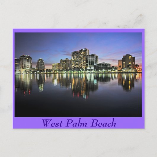 Reflections of West Palmビーチ(フロリダ州) ポストカード (正面)