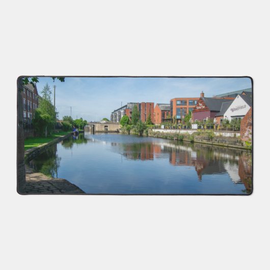 Reflections on the Canal, Wakefield デスクマット (正面)