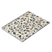 Reflective Intricate Whimsical Vine ノートブック (左側)