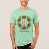 Reflex Namaste Kaleidoscope トライブレンドＴシャツ (正面)