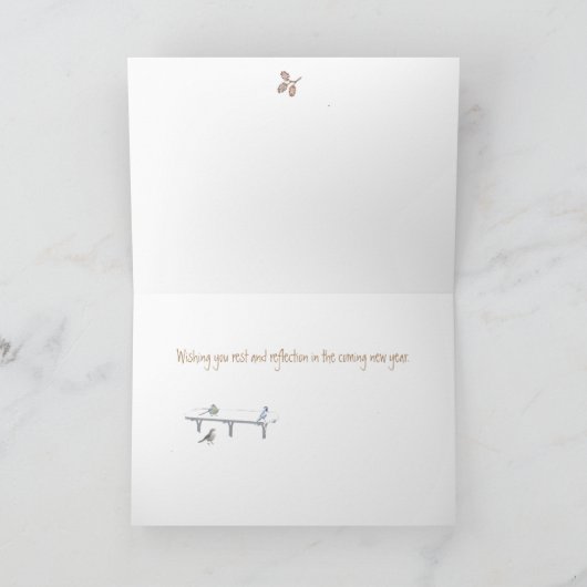 Reflexión: En el Año Nuevo: Boston Public Garden シーズンカード (内部)