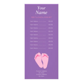 Reflexologistの棚カード ラックカード