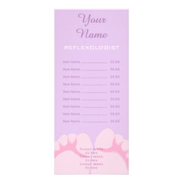 Reflexologistの棚カード ラックカード