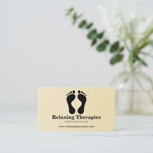 Reflexology 名刺 (スタンド正面)