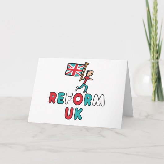 Reform UK カード (正面)