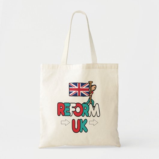 Reform UK トートバッグ (正面)