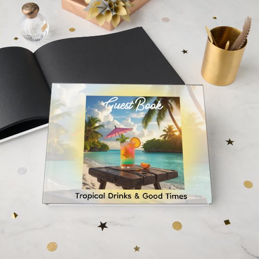 Refreshing Memories for Parties & Celebrations ゲストブック (正面見開き)