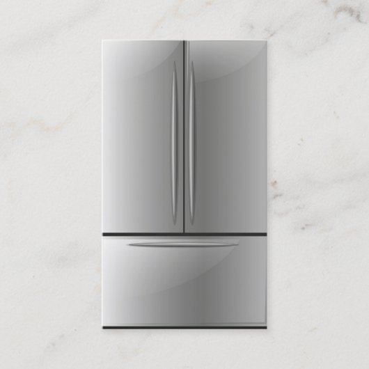 Refrigerator | Appliance Repair Services Logo  名刺 (正面)