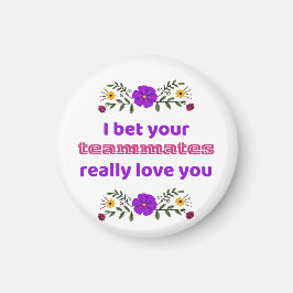 Refrigerator Magnet Hockey Gift Teammates  マグネット