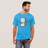 Refrigerators in japanese Kanji Tシャツ (正面フル)