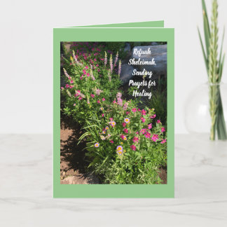 Refuah Sheleimah、Send Healing カード