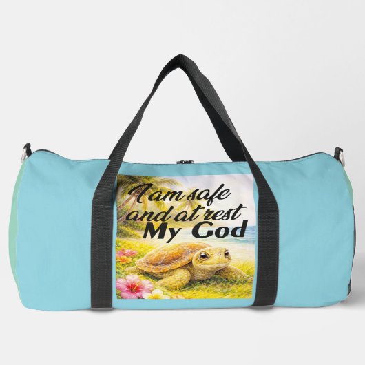 Refuge in Grace ダッフルバッグ (正面)