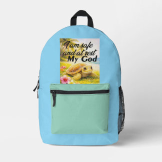 Refuge in Grace プリントバックパック