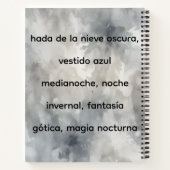 Refugio Mágico ノートブック (裏面)