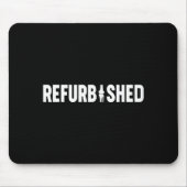 Refurbished New Knee Replacement Funny Knee Surger マウスパッド (正面)