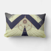 regalジオメトリ投げアウトドアルンバークッション アウトドアクッション (正面)