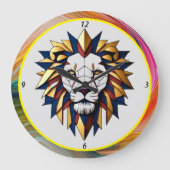 「regal行」 ラージ壁時計 (正面)