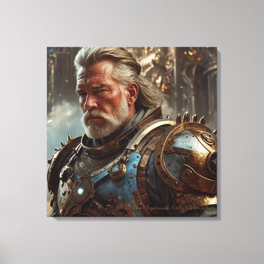 Regal 威厳のある King Streted Canvas Print キャンバスプリント (正面)