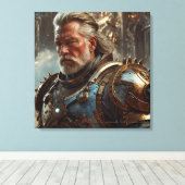 Regal 威厳のある King Streted Canvas Print キャンバスプリント (インサイチュ (ウッドフロア))