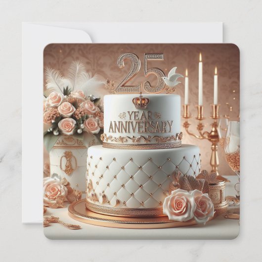 REGAL 25thアニバーサリーケーキ (正面)