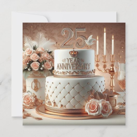 REGAL 25thアニバーサリーケーキ (正面)