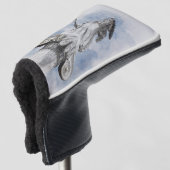 Regal Athena彫刻ゴルフヘッドカバー – ギリシャ語 ゴルフヘッドカバー (3/4 正面)