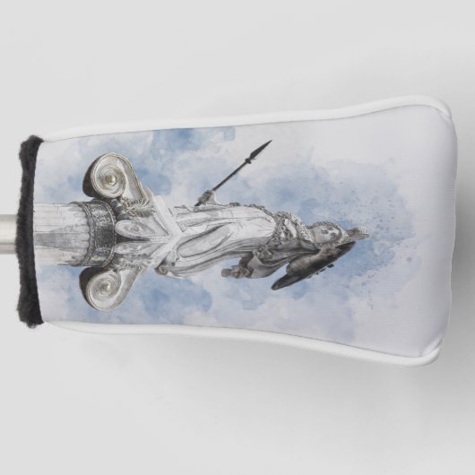 Regal Athena彫刻ゴルフヘッドカバー – ギリシャ語 ゴルフヘッドカバー (正面)