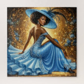 Regal Azure Dream ジグソーパズル (縦)