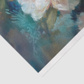 Regal Calfのティール（緑がかった色）Brocade Decompage 薄葉紙 (詳細)