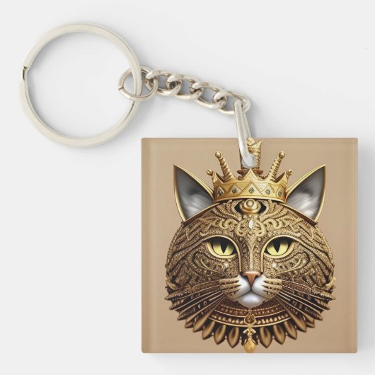 Regal Catプロフィール キーホルダー (正面)