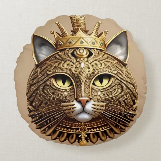 Regal Catプロフィール ラウンドクッション (正面)