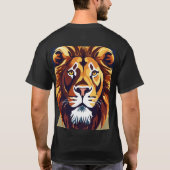 「Regal Geometric Lion T-Shirt Collection」 Tシャツ (裏面)