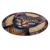 Regal Mythic ornate fantasy feline  カッティングボード (角)