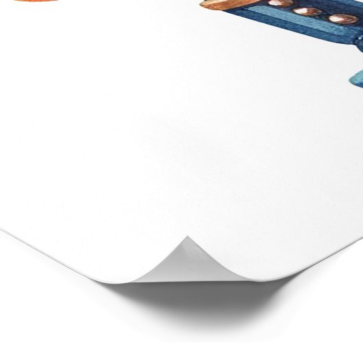 Regal Nutcrackerポスター ポスター (角)