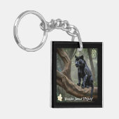 "Regal Panther Pose" キーホルダー (正面左)