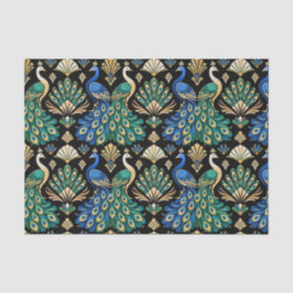 Regal Peacock Art Deco 薄葉紙