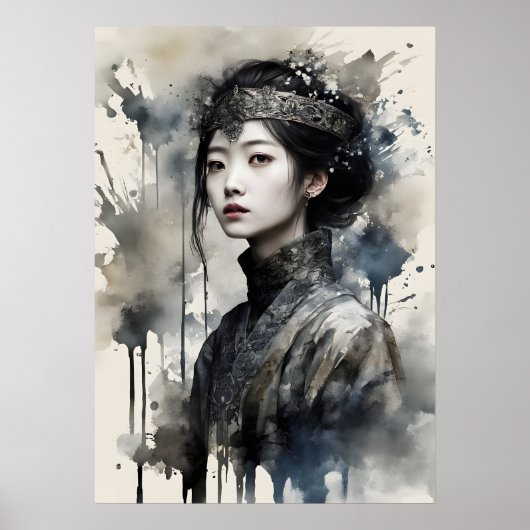 Regal Portrait of a Young woman Poster ポスター (正面)