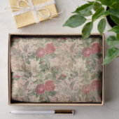 Regal Queen Bee & Red Roses on Music Sheet 薄葉紙 (ギフト)