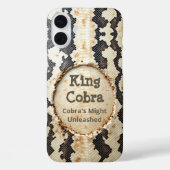 Regal Serpent：コブラ王 Case-Mate iPhoneケース (裏面)