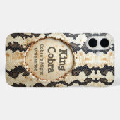 Regal Serpent：コブラ王 Case-Mate iPhoneケース (裏面 (横))
