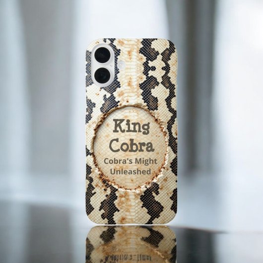 Regal Serpent：コブラ王 Case-Mate iPhoneケース