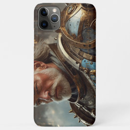 Regal Steampunk King iPhone威厳のあるケース iPhone 11 Pro Maxケース