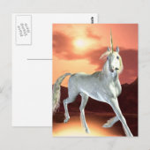 Regal Unicornはがき ポストカード (正面/裏面)