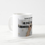 REGALO AMOR PROPIO MUJERS – TAZAS MI PAZ コーヒーマグカップ (正面左)