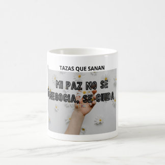 REGALO AMOR PROPIO MUJERS – TAZAS MI PAZ コーヒーマグカップ