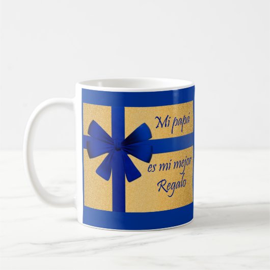 Regalo para padre コーヒーマグカップ (左)