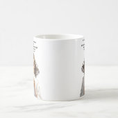 REGALO PERSONALIZADO(NOMBRE)MEME TRANSFORMACIÓN コーヒーマグカップ (中央)