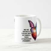 REGALO PERSONALIZADO(NOMBRE)TransformaciónPositiva コーヒーマグカップ (正面右)